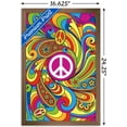 thumbnail image 3 of Peace Sign Wall Poster, 14.725" x 22.375", Framed, 3 of 3