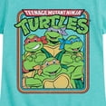 thumbnail image 3 of Teenage Mutant Ninja Turtles  - Retro Group - Toddler & Youth Girls Short Sleeve Graphic T-Shirt, 3 of 5