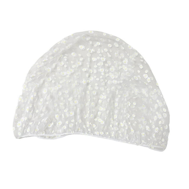 Cochecito para correr, red de malla, cubierta protectora para cochecito infantil, cubierta completa portátil, red Universal para cochecito de bebé, crisantemo blanco CUTICAT Cochecito de red