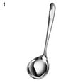 thumbnail image 2 of Visland Soup Ladle Spoon with Comfortable Grip - Cooking and Serving Spoon for Soup, Chili, Gravy,Stainless Steel Smooth Surface Long Handle Spoon, 2 of 8