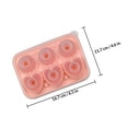 thumbnail image 2 of NUOLUX 1Jgo Rosa De Silicona Para Hielo Con Forma De Rosa Y Corazón Ideal Para Bebidas Frías, 2 of 8