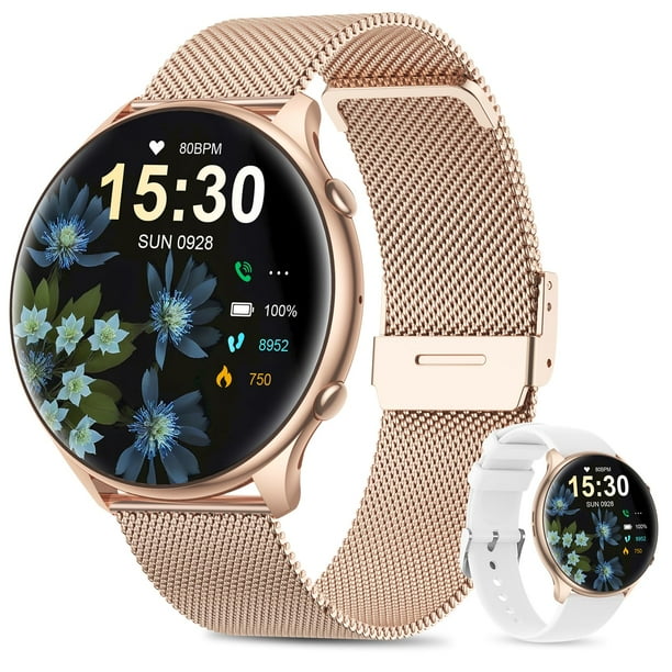 Reloj inteligente SloksFil para mujer con rastreador de ciclo menstrual IP67