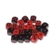 thumbnail image 4 of 24x dos colores y seis dados laterales con bolsas para juegos de DND RPG MTG Hugo Dados cuadrados de seis lados 16 mm, 4 of 8
