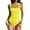 Yellow, variant on Women's Bodysuits Sexy Ribbed Strappy Square Neck Sleeveless Tank Tops Bodysuits Overall Gasket Sweat Overalls Suits Dressy for Women Summer Woman Sexy Romper Jumpsuit Overall Woman Sweet Heart