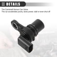 thumbnail image 6 of Unique Bargains Camshaft Position Sensor for Chrysler 200 2011-2013 ABS No.5033308AB Black 2 Pcs Black, 6 of 7