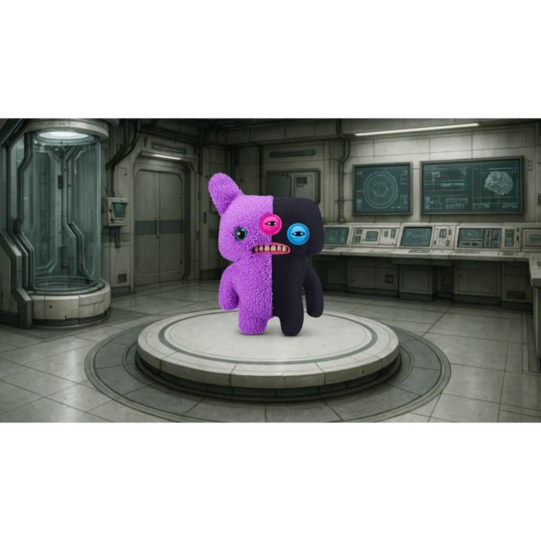 Fuggler Misfit Monsters 9 inch (Reekalien - Purple & Black), Ugly