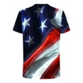 thumbnail image 5 of IROINNID Big and Tall Men T Shirts, Indenpence Day Lightweight Thin Basic Round Neck Festive Printed Blouses for Men, 5 of 5