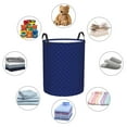 thumbnail image 5 of KLL Navy Blue Waterproof Foldable Laundry Hamper Bucket with Handles for Storage Bin,Kids Room,Home Organizer (Medium ), 5 of 7