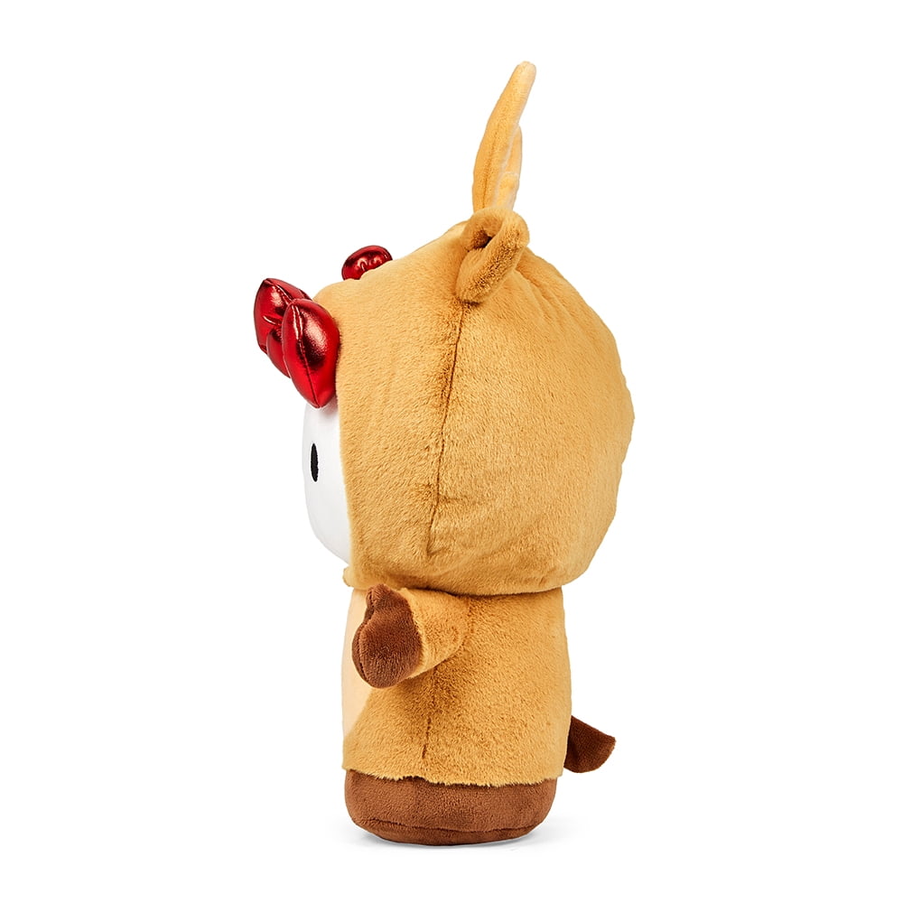 Kidrobot Sanrio Interactive Plush 13" Hello Kitty Reindeer Plush Toy