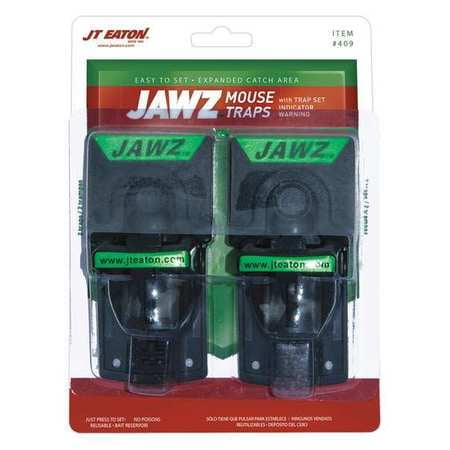 Jt Eaton 409 7-1/2 In. L Mouse Trap, 5-1/4 In. W - Pack of 2