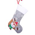 thumbnail image 1 of xiaxaixu Christmas Cartoon Patterns Sock Shaped Gift Bag Ornament with Lamp, 1 of 3