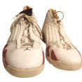 thumbnail image 5 of Ni - ke Air Jordan 14 Men’s Sz 15 VTG Shoes Retro Candy Cane 2011 White Red 487471-101, 5 of 5