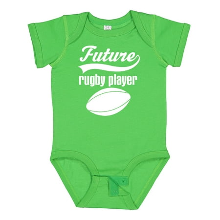 

Inktastic Future Rugby Player Gift Baby Boy Bodysuit