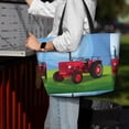 thumbnail image 7 of Gaeub Tractor on farming land Print Beach Bag,Large Tote Bag,Waterproof Sandproof Women Tote Bag,Pool Bag with Zipper for Gym Grocery Travel, 7 of 7