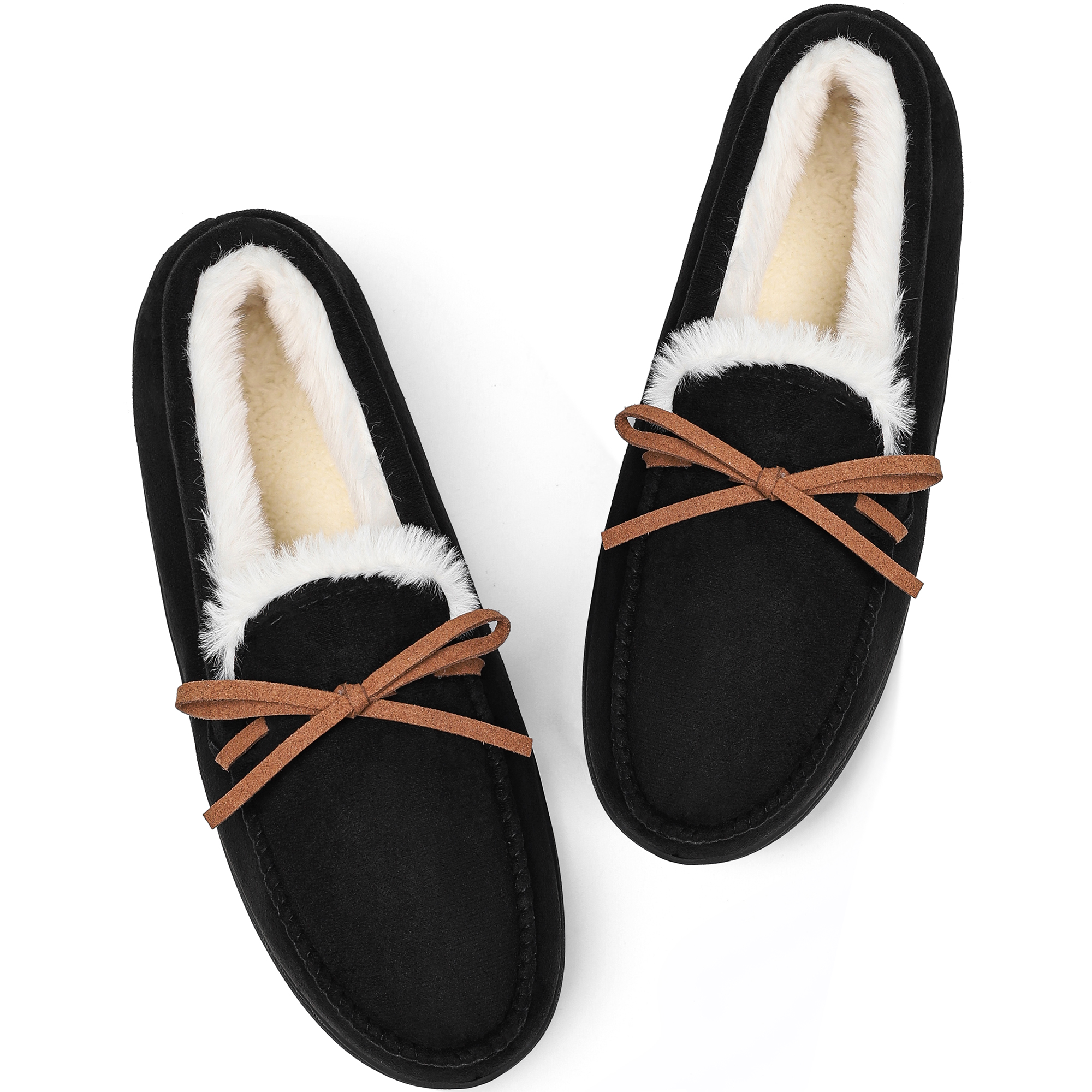 Northblanc Women's Microsuede Moccasin Slippers photo 6