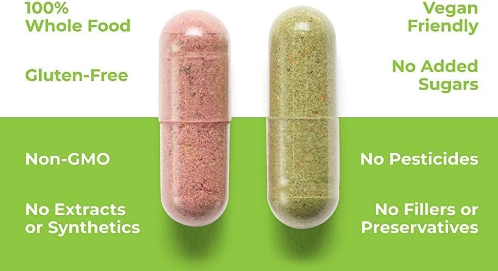 Balance on Nature 100% Whole Fruits and Vegetables- 90 Fruit Capsules ...