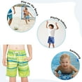 thumbnail image 2 of Boys Swim Trunks Toddler Boys Bathing Suit Swimming Shorts Kids Quick Dry Swimsuit Swimwear Beach Shorts 3-14 Years, 2 of 7