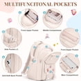 thumbnail image 3 of DAKIMOE Kids Backpack School Backpacks for College Cute Girl Middle High School Bookbag Large Capacity Lightweight Waterproof Daypack for Teens Students, 3 of 8