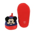 thumbnail image 7 of Mickey Mouse Toddler Boy's Plush ALine Slippers with 3D Ears CH0494O, 7 of 7
