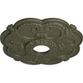 thumbnail image 3 of Ekena Millwork 18"OD x 3 1/2"ID x 1 1/2"P Rotherham Ceiling Medallion (Fits Canopies up to 3 1/2"), Hand-Painted Witch Hazel, 3 of 6