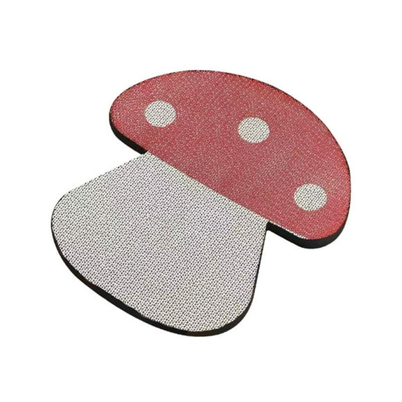 JENIKR Cat Scratch Pad Corrugated Scratch Pad Pet Pad Sleeping Pad Cute Cartoon Cat Scratch Pad Pet Supplies Watermelon Red