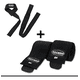 thumbnail image 1 of Venda Rodilla + Straps Gym Crossfit Powerlifting Pesas Kit 2 Xtellar Negro, 1 of 3
