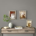thumbnail image 2 of Joveco 5" x 7" Handcrafted Solid Wooden Photo Frame Set of 4,  Distressed Farmhouse Picture Frame Wall Decor for Wall Mounted and Tabletop, 2 of 7