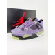 thumbnail image 1 of N I-K-E A i r-Jor-dan AJ4 AQ9129-500 Size 36 - 46 Purple Color-, 1 of 6