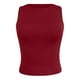 thumbnail image 4 of Camiseta sin mangas con cuello redondo y corte corto para mujer - Camiseta básica informal de verano para adolescentes, mezcla de nailon y spandex, tallas XS-XXXL, 4 of 6