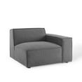 thumbnail image 2 of Modway Restore 7-Piece Modern Fabric Upholstered Sectional Sofa in Charcoal, 2 of 14