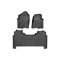 WeatherTech Custom Fit FloorLiners compatible with Ram 1500, Ram 1500 TRX, Ram Truck 1500, Ram Truck 1500 TRX - 1st & 2nd Row, Black