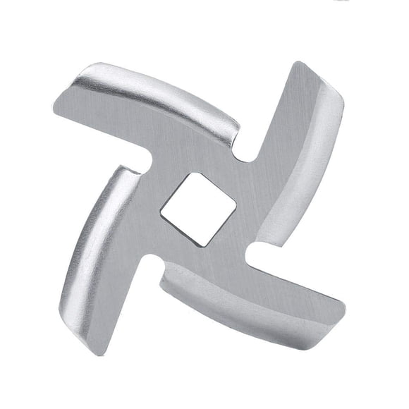 Acero inoxidable trituradora de carne picadora placa cuchilla cortador piezas para cocina carne trituradora mezclador reemplazo(46mm long, small blade)