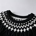 thumbnail image 5 of Iyufng Mens Sweaters and Pullovers Fair Isle Geometric Pattern Winter Knit Tops, 5 of 8