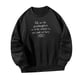 thumbnail image 4 of Sudadera de mujer con cuello redondo para uso diario M, 4 of 9