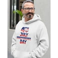 thumbnail image 2 of 4Th July Independence Day. Hoodie Men -Image by Shutterstock, Male Small, 2 of 4