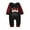 Z4 Black-Infant, variant on Rovga Satin Silk Pajamas Pj Solid Family Matching Parent-Child Sleepwear Loungewear Nightwear Pants Set For Men Family Holiday Outfits