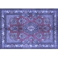 thumbnail image 1 of Ahgly Company Indoor Rectangle Medallion Blue Traditional Area Rugs, 5' x 7', 1 of 4