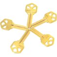 thumbnail image 5 of Brass Finish Key Blanks, Uncut Blank Keys, Pack Of 50 Keys, 5 of 5