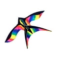 thumbnail image 4 of Gran kite triangle kiting kite al aire libre control de línea de una sola línea para caminata de patio trasero para acampar de viaje (cuerda no, 4 of 8