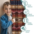 thumbnail image 3 of Blackout Kids Curtains,Boho Multicolor Geometric Ethnic Pattern Childrens Insulated Curtains Set Of 2,Bedroom Essentials,Toddler Room Decor 52x63in(132x160cm), 3 of 5