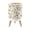 Color 3, variant on Small Trash Can with Lid Elegant Purple Gold Floral Peony Dark 1.8 Gallon Dog Proof Trash Can Round Garbage Can Waste Bin Wastebasket for Bathroom Bedroom Living Room
