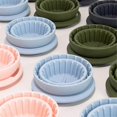 thumbnail image 5 of Silicone Foldable Filter Cup Portable Coffee Filter Cup Cake Coffee Filter A, 5 of 5