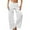 White, variant on IWRICH Sequin Pants for Women Low Rise Sparkly Glitter Wide Leg Disco Pants Party Dance Bottoms Wave Outfits Sky Blue S