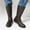 Brown, variant on Men's Pirate Boots Autumn Winter Renaissance Medieval Low Heel Side Zipper Viking Boots Comfort Daily Wear Western Cowboy Mid-Calf Booties Black 47