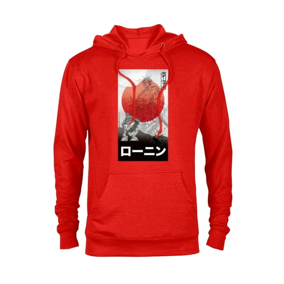 Star Wars: Visions Anime The Duel Ronin and Droid Samurai - Pullover Hoodie for Adults – Customized-Red Heather
