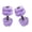 Purple, variant on Yihuala 1Pair Water Foams Dumbbells Light Weight Exercise Dumbells Water Fitness Exercises Equipment for Adults,