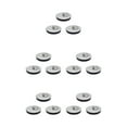thumbnail image 1 of Wweixi 3x Convenient Drain Plug For Sink Made With Plastic And Stainless Steel Sturdy And Durable Sink Plug With Ring As Shown large 5Set, 1 of 6