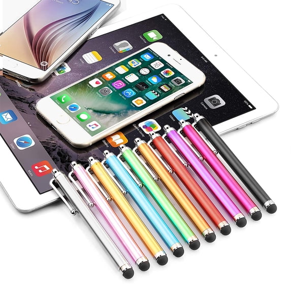Universal Aluminum Alloy Touch Pen Metal Touch Screen Pen Stylus Pens Capacitive Screen Pen with Clip for Tablet Phone