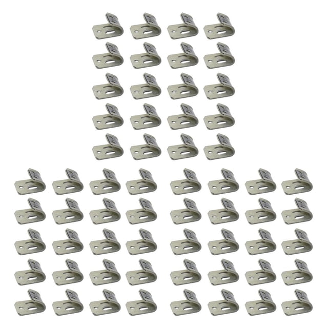 Advancent Clip de resorte para tapicería de 20 piezas, soporte de esquinas, soportes de esquina duraderos, cerrojos de Hardware para sofá, Type1 NO1