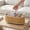 Yellow, variant on PE Rattan Woven Storage Basket with Handles, Divided Portable Basket for Home, Bathroom, Farm Harvest, Camping – Lightweight